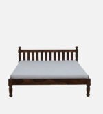 Blue City Decor Naimish Classic Finish Wooden Bed - Image 3