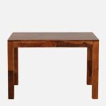 Blue City Decor Aura Solid Sheesham 4 Seater Dining Table Set - Image 5