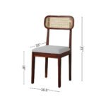 Blue City Decor Elegant Home Dining Table Set – 6 Seater - Image 4