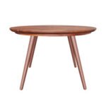 Blue City Decor Heritage Round Solid Wood Dining Set - 4 seater - Image 9