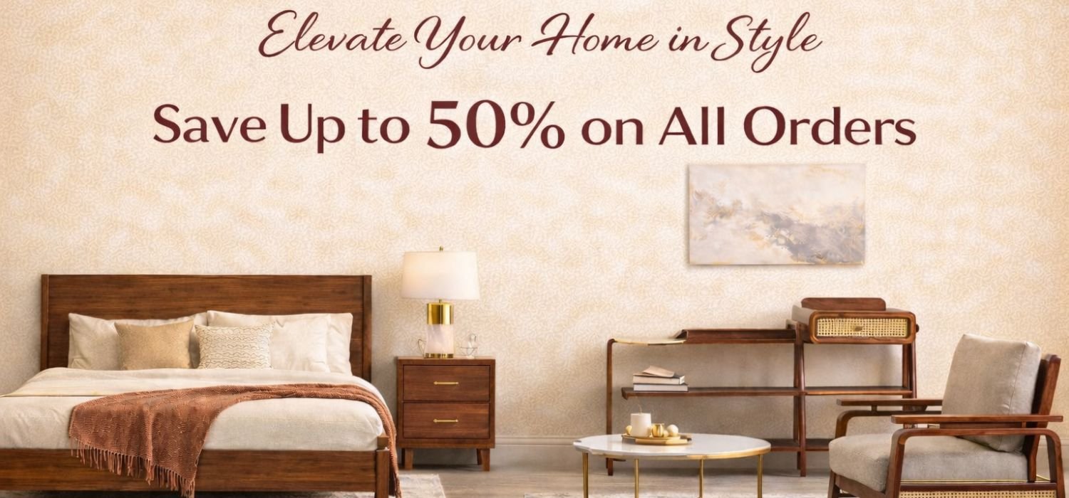 Beautiful Solid Wood Furniture Online in India - Bluecitydecor-Desktop Size Banner.jpg
