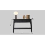 Blue City Decor Solvyn Classic Wooden Console - Image 6