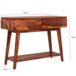 Blue City Decor Veyra Contemporary Console Table - Image 3