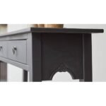 Blue City Decor Solvyn Classic Wooden Console - Image 3