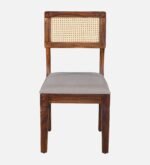 Blue City Decor Sheesham Wood 4 Seater Dining Table Set in Teak Finish - Image 7