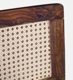 Blue City Decor Kairo Sheesham Wood 6 Seater Dining Set with Bench in Teak Finish - Image 12