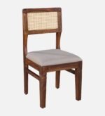 Blue City Decor Kairo Sheesham Wood 6 Seater Dining Set with Bench in Teak Finish - Image 10