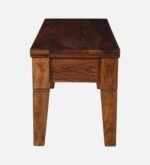 Blue City Decor Kairo Sheesham Wood 6 Seater Dining Set with Bench in Teak Finish - Image 15