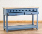 Blue City Decor Kalyra Solid Wood Hallway Console Table - Image 7