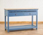 Blue City Decor Kalyra Solid Wood Hallway Console Table - Image 10
