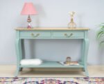 Blue City Decor Vireya Modern Storage Console Table - Image 2