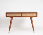 Blue City Decor Kavira Artisan Cane Console Table - Image 6