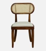 Blue City Decor Bravion Solid Wood 6 Seater Dining Set with Chairs in Teak Finish - Image 8