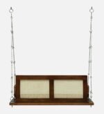 Blue City Decor Heritage Mango Wood Swing with Dual-Side Backrest - Image 6