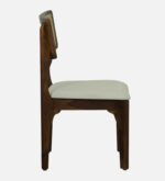 Blue City Decor Bravon Sheesham Wood 6 Seater Dining Set with Chairs in Teak Finish - Image 10