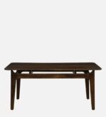 Blue City Decor Bravon Sheesham Wood 6 Seater Dining Set with Chairs in Teak Finish - Image 5