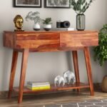 Buy Blue City Decor Veyra Contemporary Console Table | Console Table | Wooden Console Table | Living Room Furniture | Blue City Decor