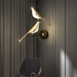 Buy Blue City Decor Chirpy Duo Bird Wall Light | Lighting | Wall Light | Decorative Lighting | Modern Lighting | Home Lighting | Interior Lighting | Luxury Lighting | Blue City Decor