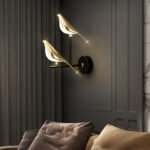 Blue City Decor Chirpy Duo Bird Wall Light - Image 4