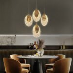 Blue City Decor Lumira Halo Ring Pendant Light - Image 3