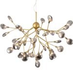 Blue City Decor Blazera Halo Round Chandelier - Image 4