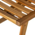 Blue City Decor Riviera Teak and Cane Outdoor Dining Chair (Set Of 2) - Image 10