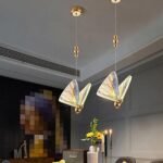 Blue City Decor Aurelia Wings Decorative Hanging Light - Image 13