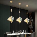 Blue City Decor Aurelia Wings Decorative Hanging Light - Image 14