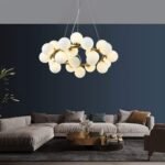 Blue City Decor Bellora Orb Modern Dining Chandelier - Image 5