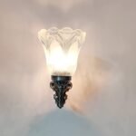 Blue City Decor Velmora Portuguese Style Glass Wall Lamp Set of 2 - Image 3