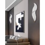 Blue City Decor Alvora Feather Glow Wall Light - Image 18