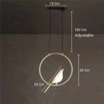 Blue City Decor Chirpy Aura Decorative Hanging Light - Image 8