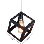 Blue City Decor Cubora Metal Frame Hanging Light - Image 4