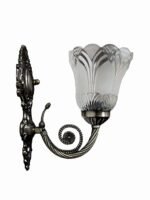 Blue City Decor Velmora Portuguese Style Glass Wall Lamp Set of 2 - Image 4