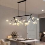 Blue City Decor Pyra Modern Linear Chandelier for Dining Spaces - Image 2