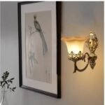 Buy Blue City Decor Zyphora Classic Gold Wall Lamp in Heritage Design | Lighting | Wall Light | Wall Lamp | Decorative Lighting | Modern Lighting | Home Lighting | Interior Lighting | Luxury Lighting | Blue City Decor