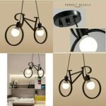 Blue City Decor Vintage Cycle Pendant Light in Industrial Design - Image 7
