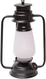 Blue City Decor Noir Lantern Metal Glass Wall Lamp in Antique Heritage Design - Image 7