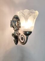 Blue City Decor Velmora Portuguese Style Glass Wall Lamp Set of 2 - Image 6