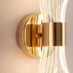 Blue City Decor Ornexa Decorative Wall Lamp in Antique Modern Luxe Style - Image 4