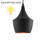 Blue City Decor Black Pendant Light Set of 2 in Modern Design - Image 3