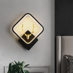 Buy Blue City Decor Cervia LED Deer Wall Light with 3 Tone Lighting | Lighting | Wall Light | Wall Lamp | Decorative Lighting | Modern Lighting | Home Lighting | Interior Lighting | Luxury Lighting | Blue City Decor