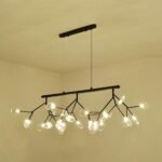 Blue City Decor Pyra Modern Linear Chandelier for Dining Spaces - Image 7