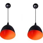 Blue City Decor Noctra Round Aluminum Pendant Light Set - Image 2