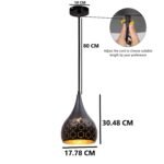 Blue City Decor Modern Aluminum Pendant Light in  Luxe Design - Image 5