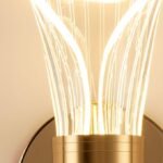 Blue City Decor Ornexa Decorative Wall Lamp in Antique Modern Luxe Style - Image 5