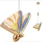 Blue City Decor Aurelia Wings Decorative Hanging Light - Image 19