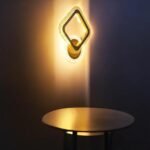 Blue City Decor Crystara Acrylic Crystal Wall Lamp in Modern Luxe Design - Image 2