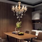 Blue City Decor Aurelia Amber Crystal Chandelier in Radiant Finish - Image 10