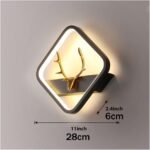 Blue City Decor Cervia LED Deer Wall Light with 3 Tone Lighting - Image 6